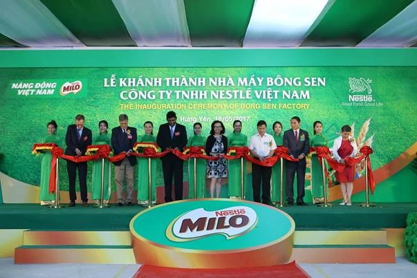 Nhà máy mới xây dựng của Nestlé sẽ tạo ra hơn 200 việc làm trực tiếp và nhiều việc làm gián tiếp cho người lao động tại Hưng Yên