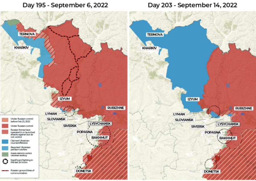 Ukraine đã giành lại Kharkov trong một tuần, nhưng Zaporozhye mới là hướng tấn công cần ưu tiên