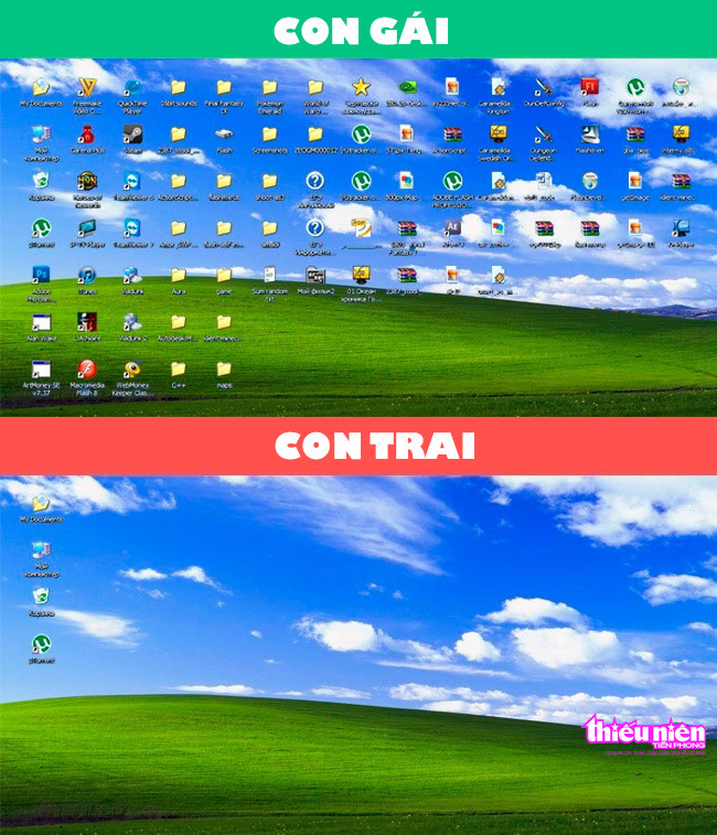 10 điểm khác nhau giữa con trai và con gái ảnh 2 10 điểm khác nhau giữa con trai và con gái ảnh 2