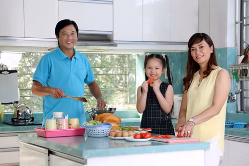 Gia đình hạnh phúc của HLV Lê Huỳnh Đức