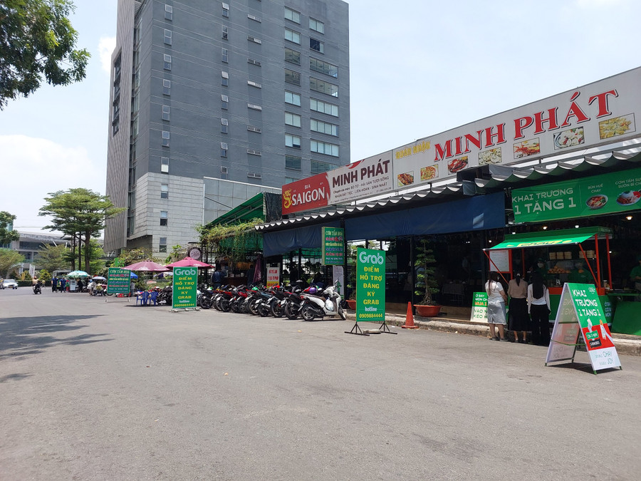 Địa điểm nơi bà H. đăng ký cho tài xế chỉ cách công ty anh Nghĩa làm việc vài mét.