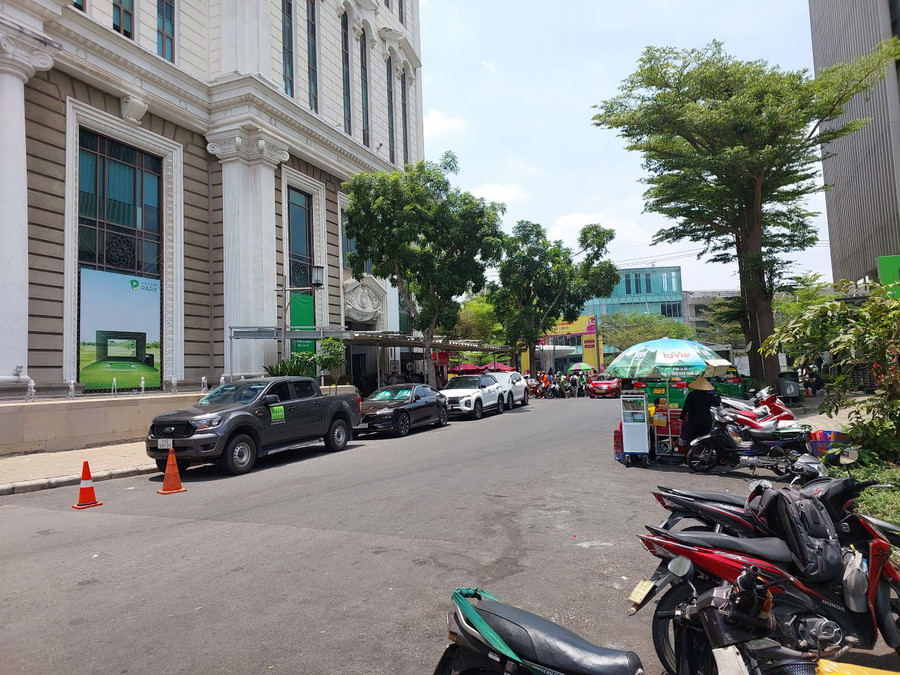 Khu vực anh Nghĩa bị tấn công.