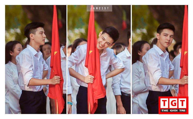 Nam sinh trường THPT Phan Đình Phùng đang được dân mạng “truy tìm” vì đẹp trai! ảnh 3