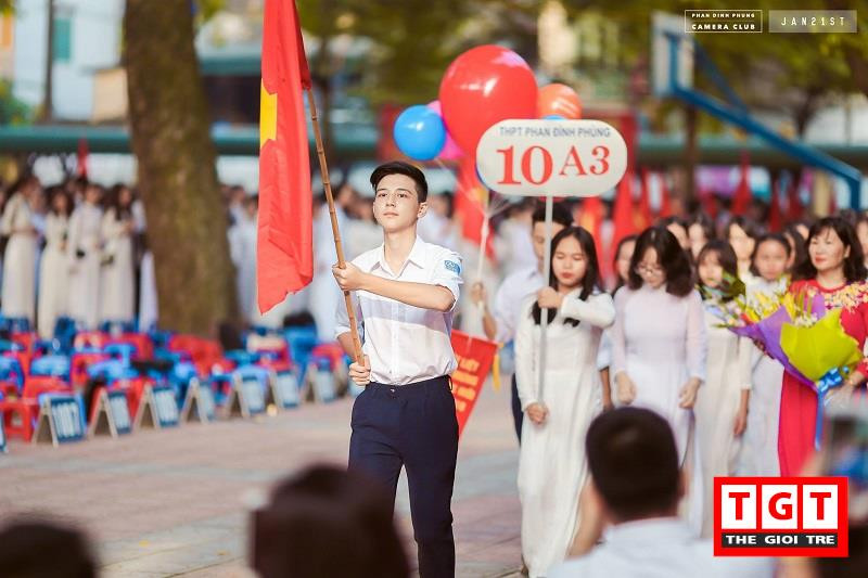 Nam sinh trường THPT Phan Đình Phùng đang được dân mạng “truy tìm” vì đẹp trai! ảnh 2