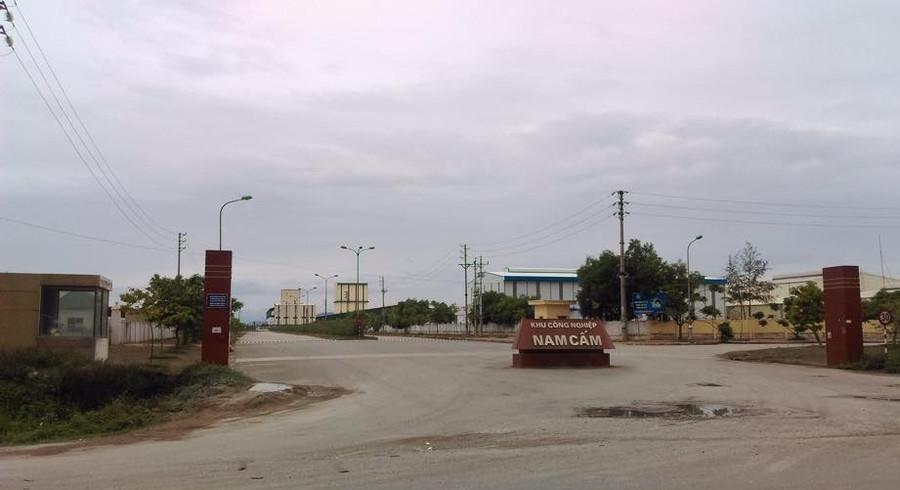 Khu công nghiệp Nam Cấm nơi Công ty Toàn Thắng xây dựng dự án nhà máy sản xuất đồ đựng, bao bì thân thiện với môi trường.
