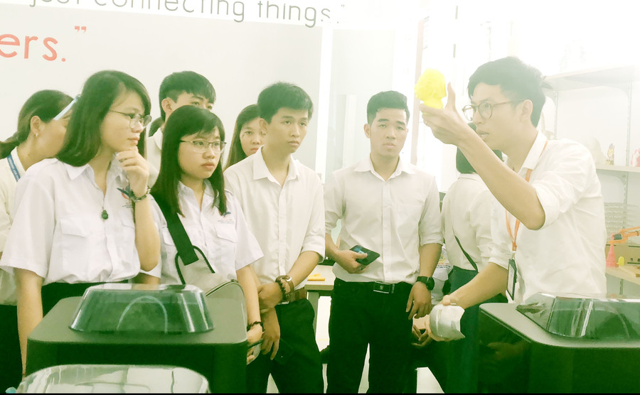 Tinh thần khởi nghiệp 4.0 lan tỏa trong các trường