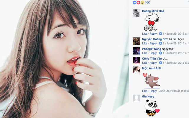 Hot girl có nụ cười “trẻ thơ” kể chuyện du học Mỹ ảnh 2 Phoanh có đôi mặt to tròn, gương mặt ngây thơ