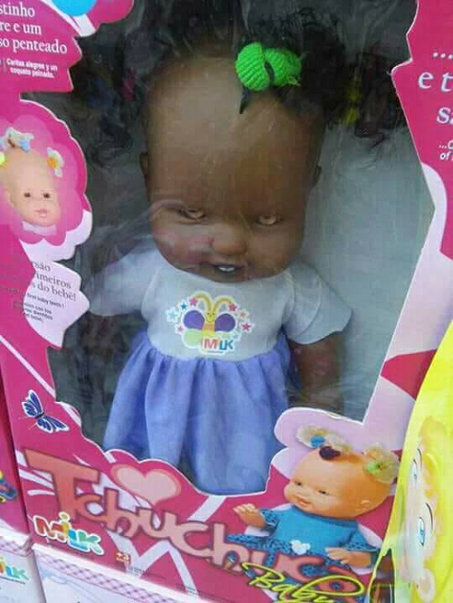 Búp bê thách bé dám mua.