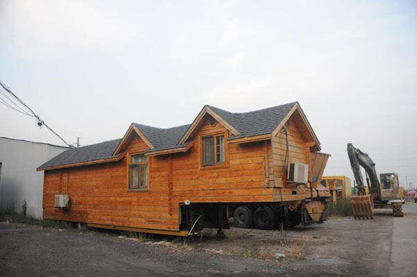 Biến ôtô cũ thành biệt thự sang trọng