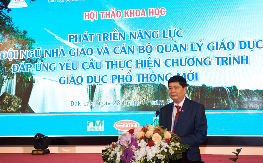 Giám đốc Sở GD&amp;ĐT Đắk Lắk Phạm Đăng Khoa.