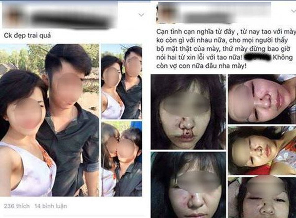 Hot girl bị người yêu điển trai đánh đập thâm tím mặt mày Hot girl bị người yêu điển trai đánh đập thâm tím mặt mày