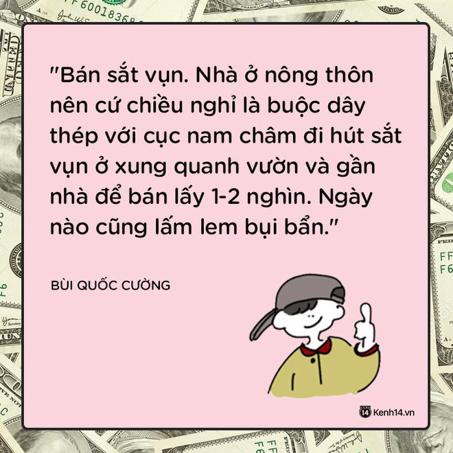 Kỉ niệm lần đầu kiếm ra tiền của bạn bá đạo như thế nào? - Ảnh 3. Kỉ niệm lần đầu kiếm ra tiền của bạn bá đạo như thế nào? - Ảnh 3.