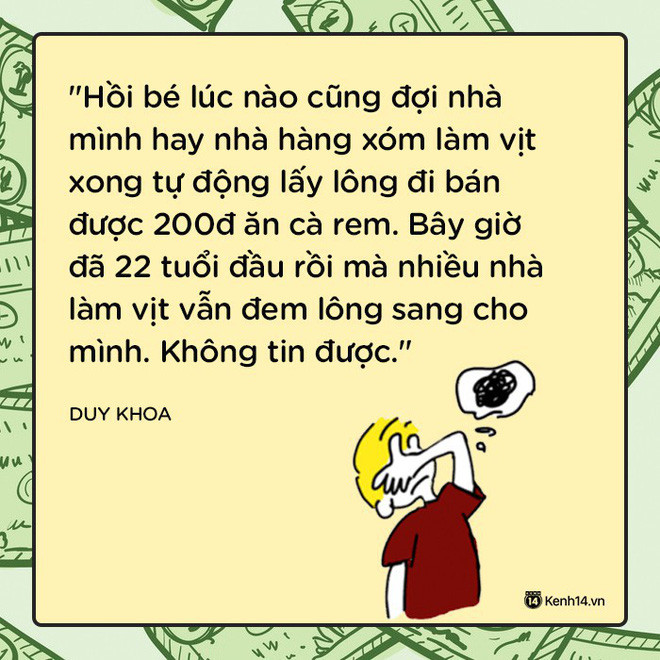 Kỉ niệm lần đầu kiếm ra tiền của bạn bá đạo như thế nào? - Ảnh 9. Kỉ niệm lần đầu kiếm ra tiền của bạn bá đạo như thế nào? - Ảnh 9.