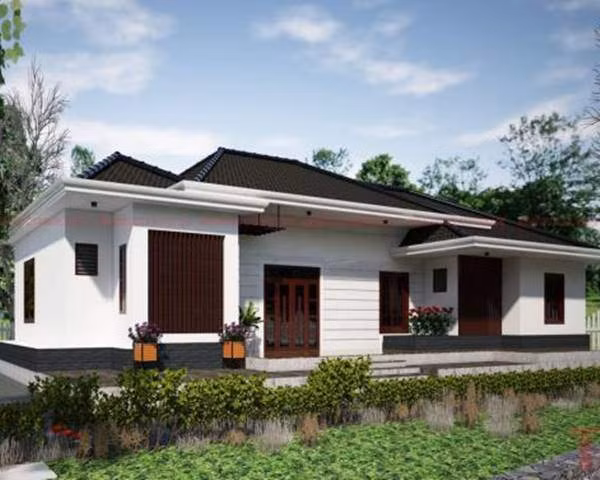 ve dep gay sot cua cac mau nha cap 4 gia re kieu moi co 4 phong ngu - 9