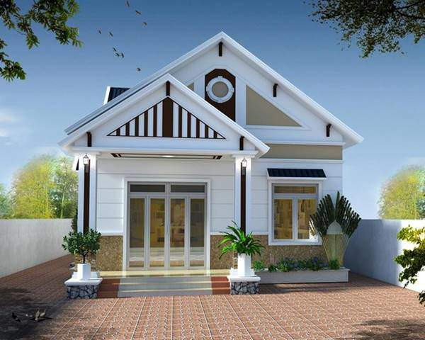 ve dep gay sot cua cac mau nha cap 4 gia re kieu moi co 4 phong ngu - 3