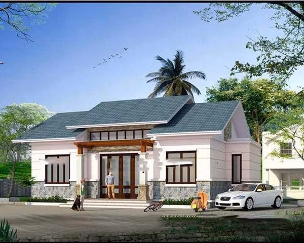 ve dep gay sot cua cac mau nha cap 4 gia re kieu moi co 4 phong ngu - 4