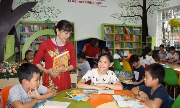 Thư viện trường học là động lực đóng góp vào việc cải tiến giáo dục trong nhà trường. (Ảnh minh họa).