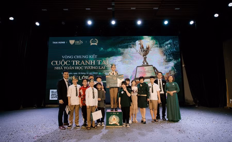 Cuộc thi “Nhà Toán học tương lai” do Iris School tổ chức thu hút sự tham gia của đông đảo các em học sinh đam mê Toán học trên toàn tỉnh.
