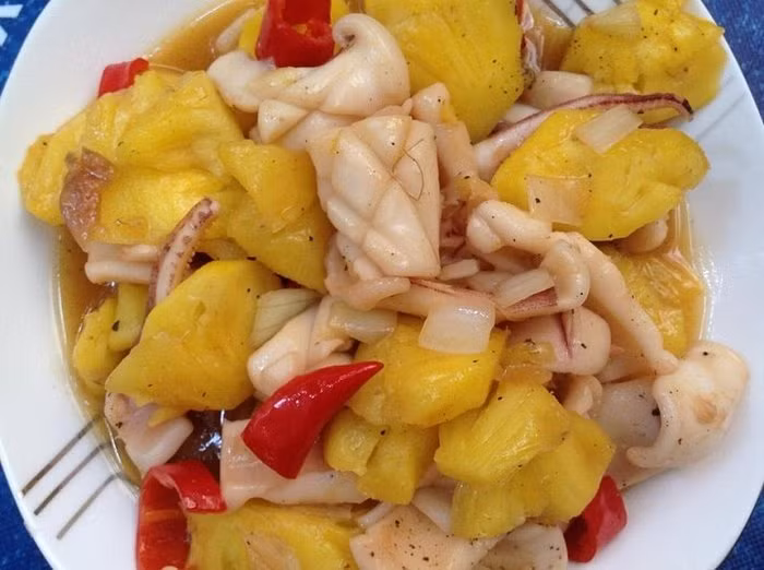 Thực đơn món ngon, Váng đậu cuộn thịt chiên, thịt bò, mực xào, cách làm