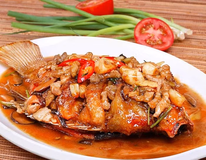 Thực đơn món ngon, Váng đậu cuộn thịt chiên, thịt bò, mực xào, cách làm