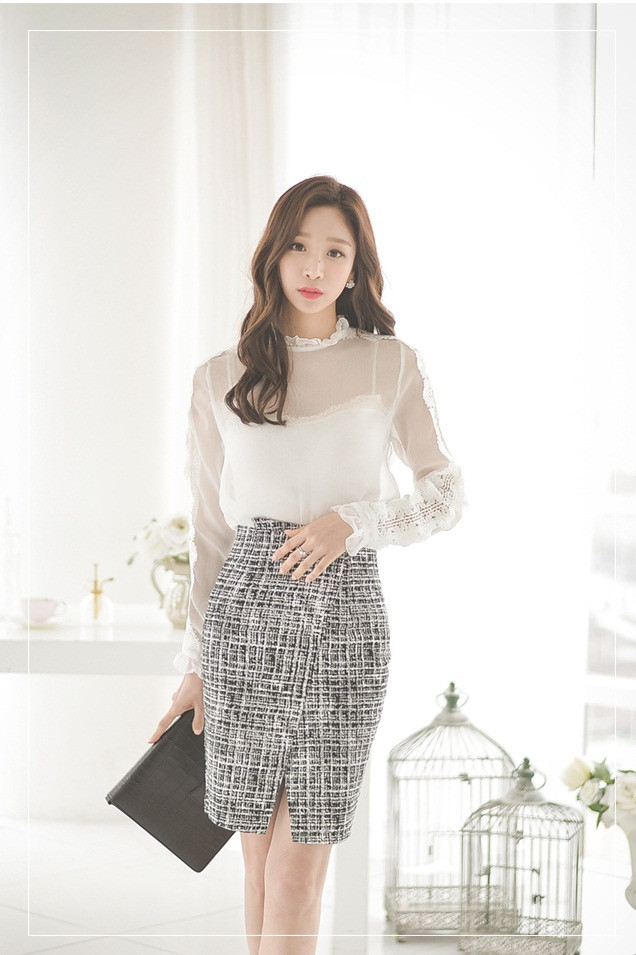 10 set đồ công sở hè đẹp miễn chê với chân váy bút chì ảnh 10 10 set đồ công sở hè đẹp miễn chê với chân váy bút chì