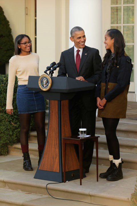Gu thời trang cực chất của hai ‘công chúa’ nhà Obama ảnh 4 Gu thời trang cực chất của hai ‘công chúa’ nhà Obama - ảnh 3
