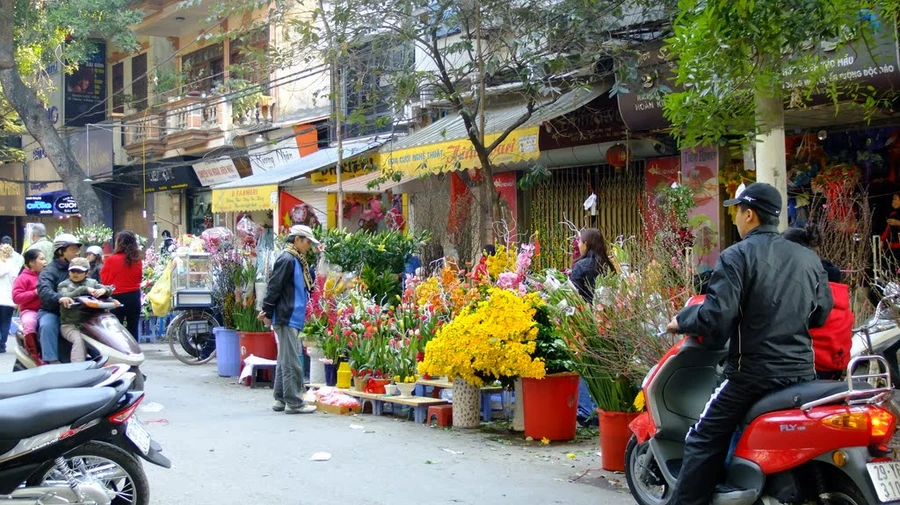 Chợ hoa Hàng Lược (Hà Nội)