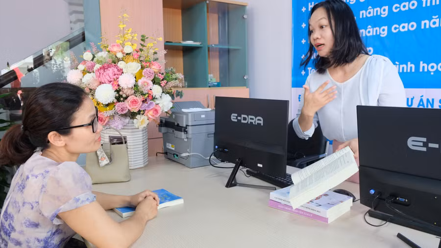 Rất nhiều vấn đề như tư vấn du học, định hướng nghề nghiệp, giáo dục hoà nhập... được Trung tâm hướng đến. (Ảnh: NT).