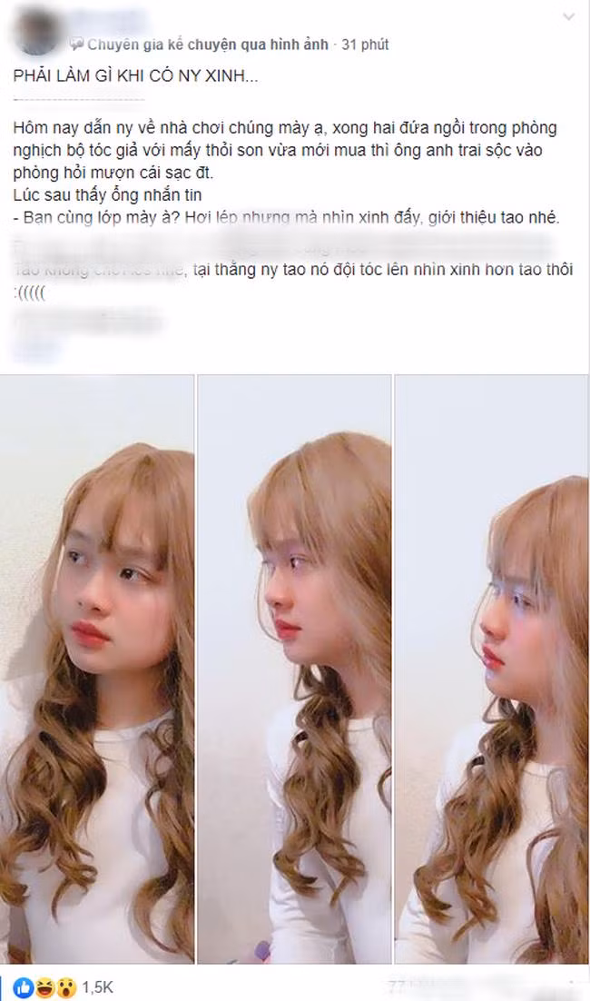 Bài viết này đã thu hút hàng nghìn lượt like chỉ sau 30 phút đăng tải