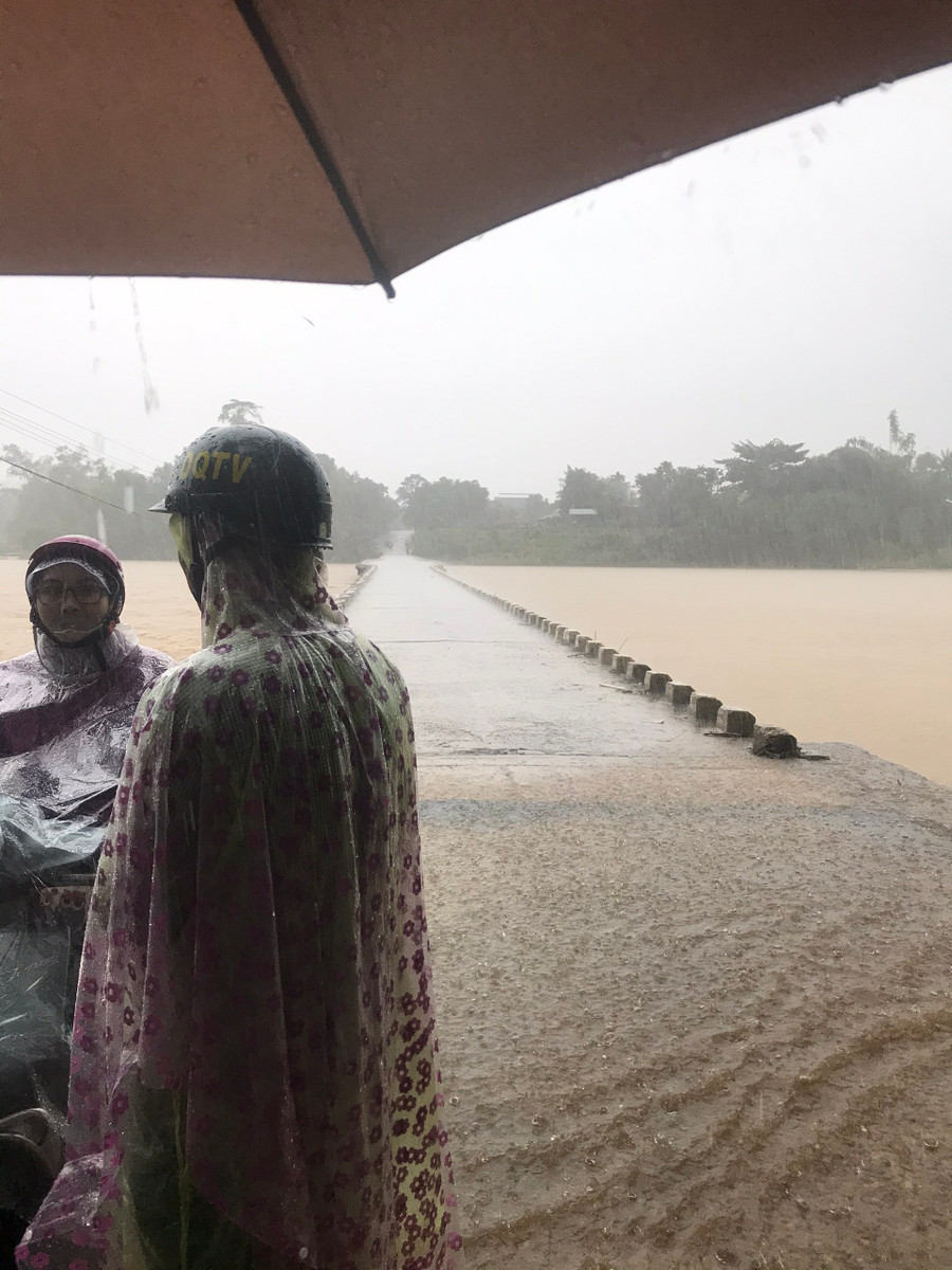 Nước trên các sông đang lên Nước trên các sông đang lên