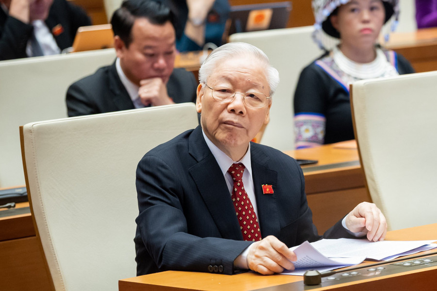 Tổng Bí thư - Nguyễn Phú Trọng dự phiên Bế mạc Kỳ họp thứ 6, Quốc hội khoá XV.