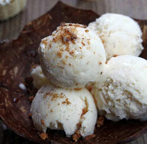 Cách làm kem dừa siêu ngon tại nhà ảnh 5 me