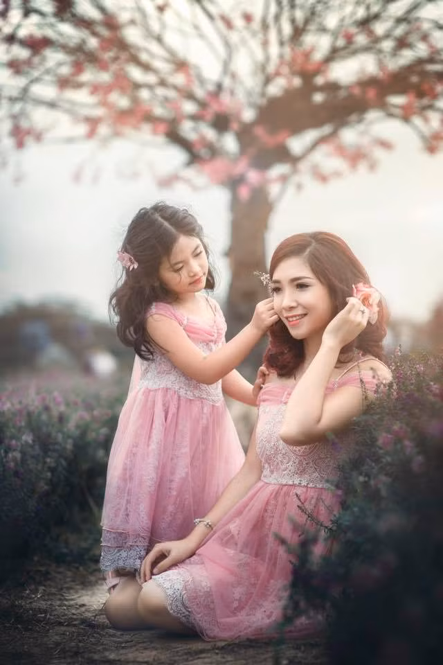 ngat ngay truoc bo suu tap "cuc chat" me thiet ke de dien cung con gai hinh anh 8