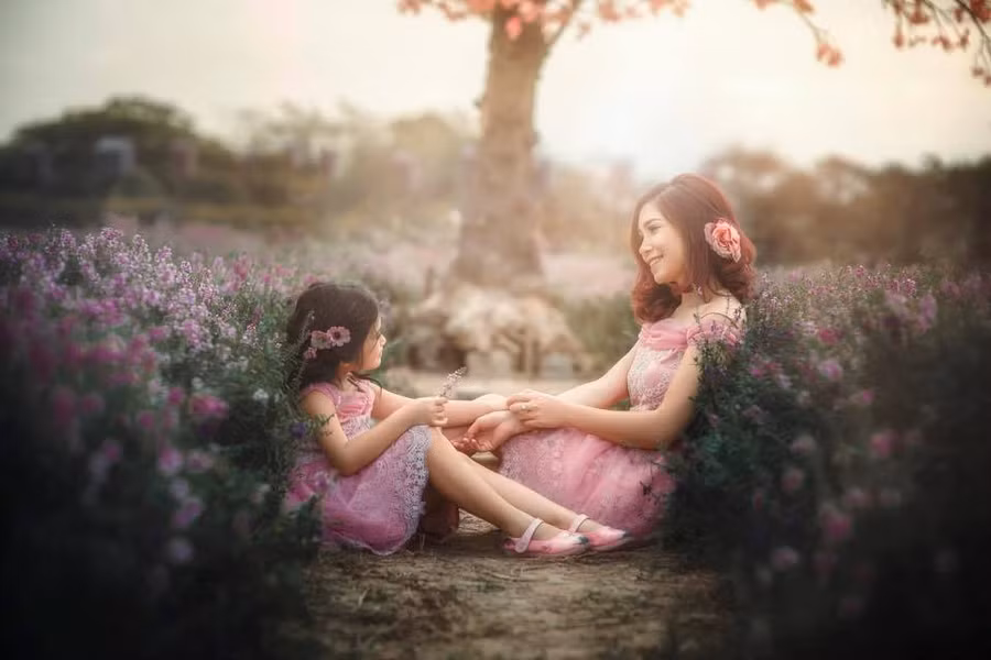 ngat ngay truoc bo suu tap "cuc chat" me thiet ke de dien cung con gai hinh anh 5