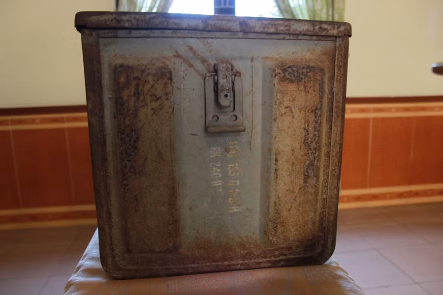 Nghệ An: Cựu binh đặc công trao tặng hiện vật chiến tranh cho bảo tàng