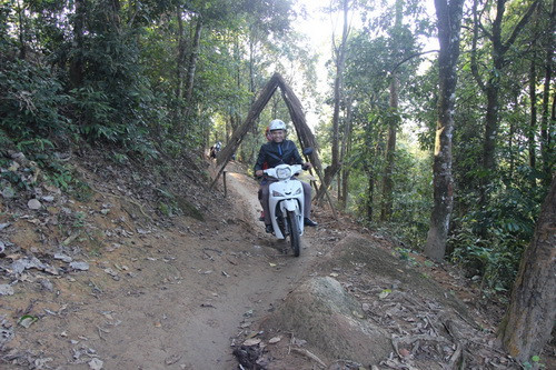 Nhiều đoạn chỉ vừa một chiếc xe