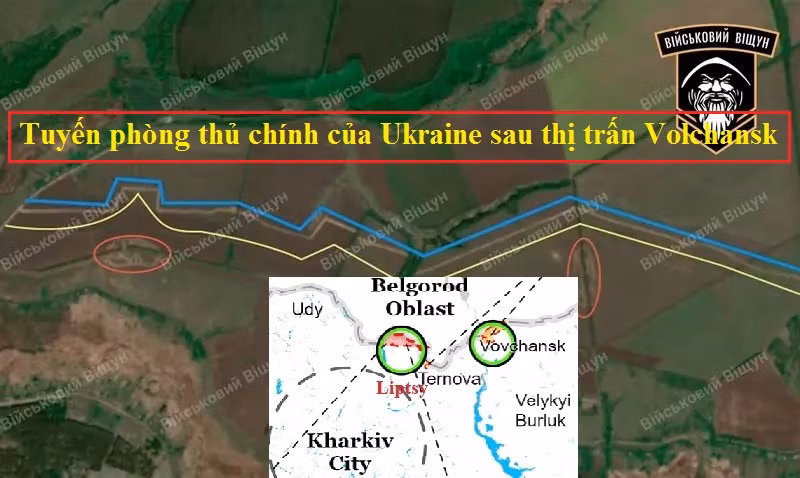 Cạm bẫy thực sự đang chờ phía sau Volchansk