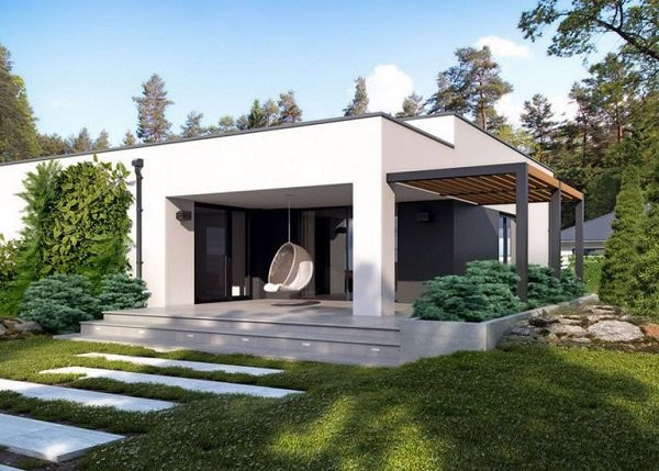 Những mẫu thiết kế nhà cấp 4 mái bằng 2-3 phòng ngủ, nhà đông người nên xây ảnh 9 nhung mau thiet ke nha cap 4 mai bang 2-3 phong ngu, nha dong nguoi nen xay - 10