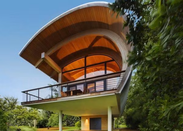 Ngôi nhà lơ lửng giữa rừng cây có view nhìn ra hồ tuyệt đẹp ảnh 1 ngoi nha lo lung giua rung cay co view nhin ra ho tuyet dep - 1