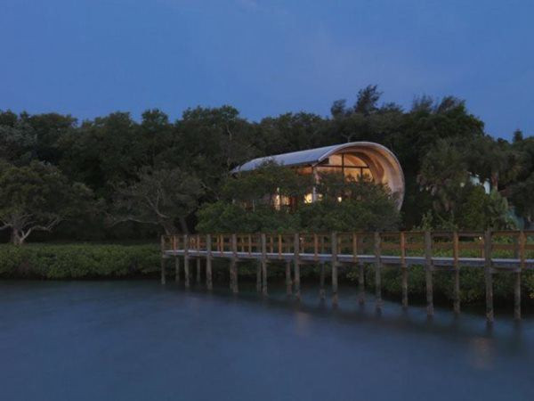 Ngôi nhà lơ lửng giữa rừng cây có view nhìn ra hồ tuyệt đẹp ảnh 8 ngoi nha lo lung giua rung cay co view nhin ra ho tuyet dep - 9