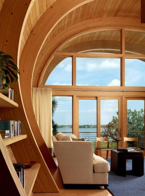 Ngôi nhà lơ lửng giữa rừng cây có view nhìn ra hồ tuyệt đẹp ảnh 4 ngoi nha lo lung giua rung cay co view nhin ra ho tuyet dep - 5