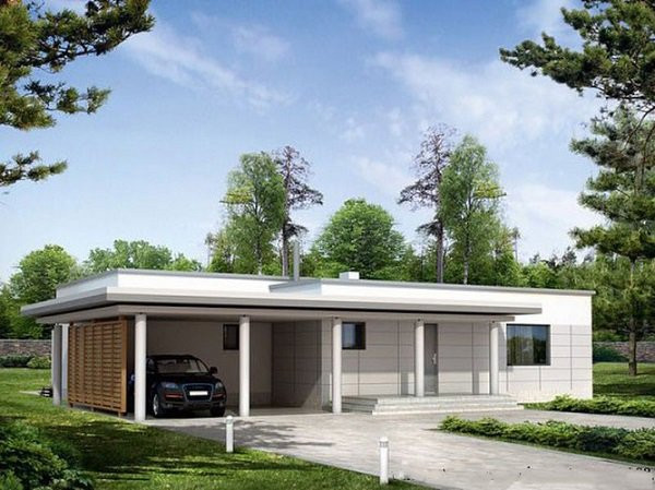 Những mẫu thiết kế nhà cấp 4 mái bằng 2-3 phòng ngủ, nhà đông người nên xây ảnh 6 nhung mau thiet ke nha cap 4 mai bang 2-3 phong ngu, nha dong nguoi nen xay - 7