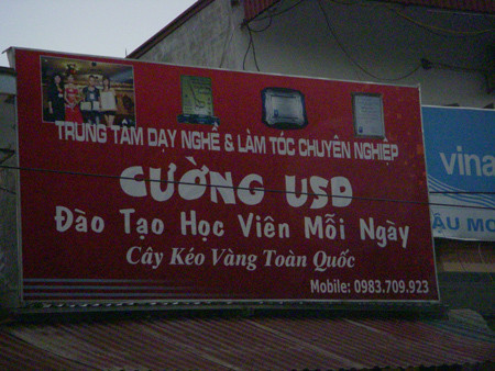 Cường đôla chuyển nghề đi dạy cắt tóc?