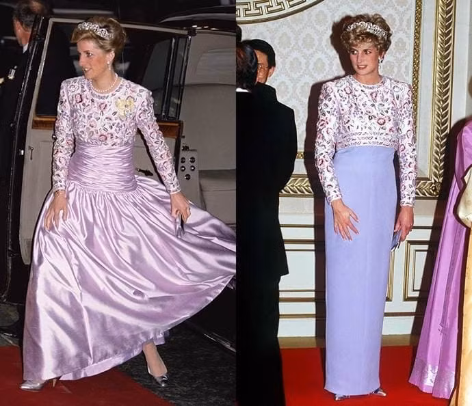 Công nương Diana tái chế đồ cũ tuyệt đỉnh như này đúng là không hổ danh biểu tượng thời trang huyền thoại