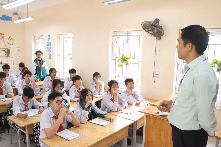 Thầy trò cùng tăng tốc ôn luyện sẵn sàng cho thi vào lớp 10.