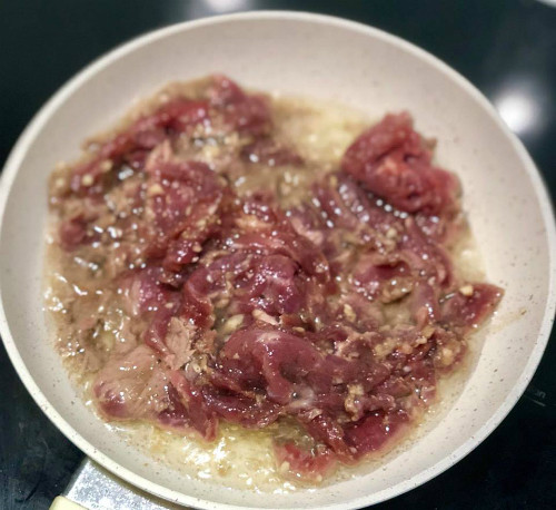 Rau càng cua trộn thịt bò dầu giấm ăn đã ngày nghỉ lễ - 2