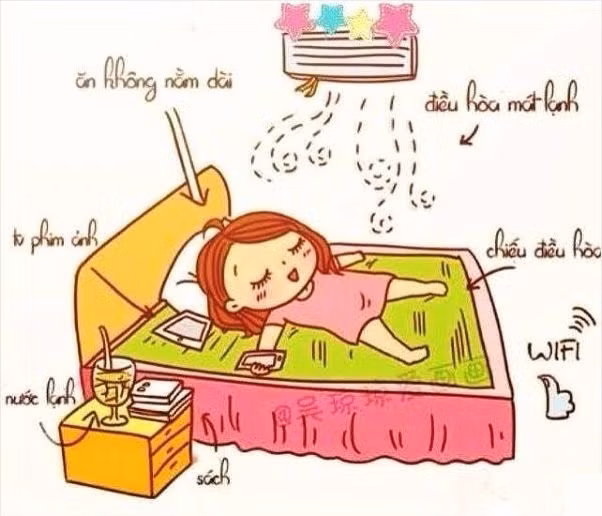 ảnh ôn thi của sĩ tử