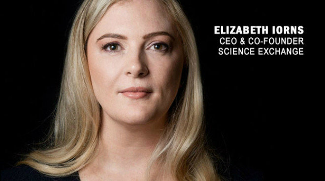 Elizabeth Iorns trở thành CEO của Science Exchange khi ở tuổi 30. Ảnh:Biospace Elizabeth Iorns trở thành CEO của Science Exchange khi ở ngưỡng tuổi 30. Ảnh: Biospace