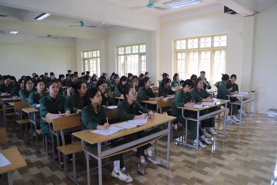 Năm học 2022 – 2023, Trung tâm Giáo dục quốc phòng và an ninh Đại học Thái Nguyên đã tổ chức thực hiện công tác giảng dạy 11 đợt học cho sinh viên hệ đại học chính quy.