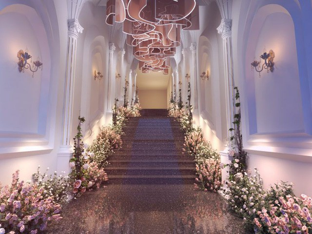 Lễ cưới voan bay cổ tích khiến chị em mơ ước cưới lại lần nữa - Ảnh 6.